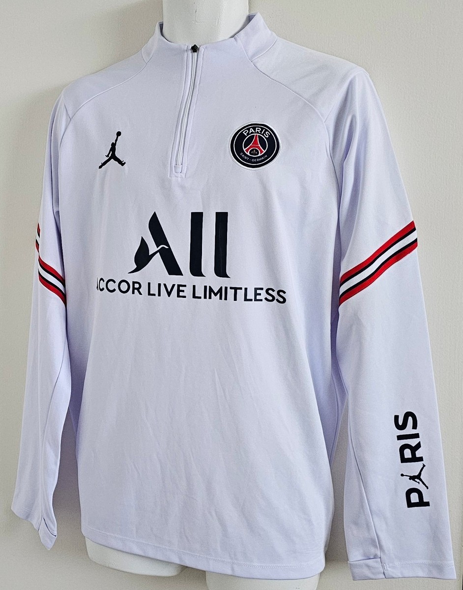 Paris Saint Germain PSG 2021-2022 Training Tracksuit Top Jordan
