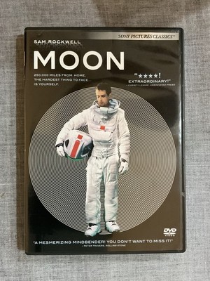 Moon DVD Sam Rockwell Sci-Fi Thriller Sony Pictures Classics Region 1 Widescreen