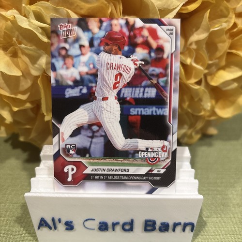 2026 Topps Now 9 Justin Crawford