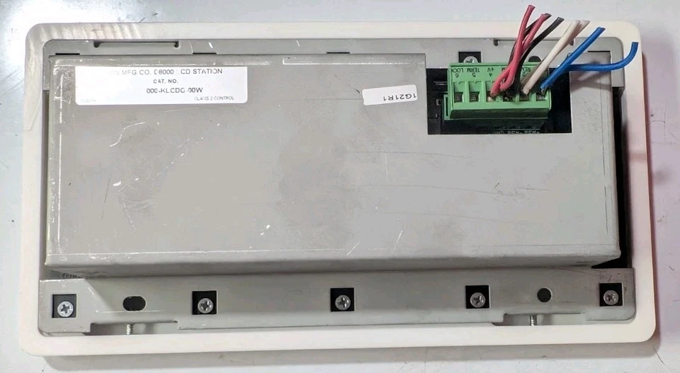 Leviton Dimensions D8000 LCD Station Controller - White (Model: KLCDC-00W) - Image 2 of 4