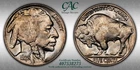 Extremely RARE 1929 Buffalo Nickel CAC Graded MS64 DDO Double Die Obverse FS-101