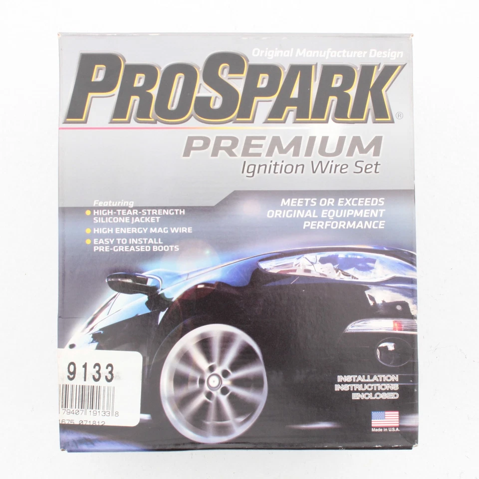 Cables de encendido de bujía ProSpark Premium para 82-83 Cherokee 87-90 Wrangler L6 Foto 4 de 4