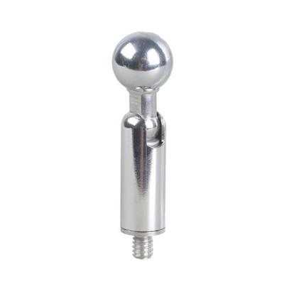 Adjustable 17mm Ball Joint Adapter 1/4 Male Screw For Tablet Car Mounts
