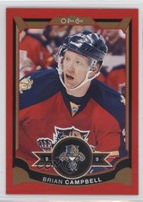 2015-16 O-Pee-Chee Red Border Brian Campbell #370 2a8
