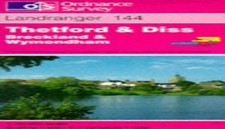Thetford and Diss, Breckland and Wymondh... by Ordnance Survey Sheet map, folded