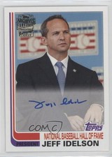 2019 Topps Archives Fan Favorite Auto 1982 Design Jeff Idelson #FFA-JI Auto 0io