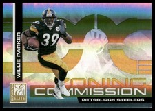 Willie Parker /1000 2007 Donruss Elite #ZC-32 Zoning Commission Gold Steelers