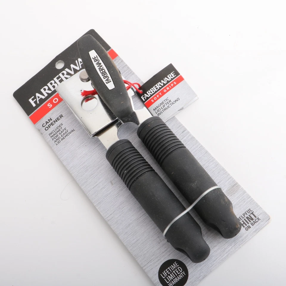 Abridor de latas de segurança com alças macias Farberware - Imagem 2 de 4