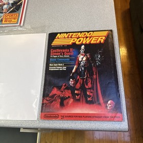 Nintendo Power Magazine #2 NES Castlevania II, 1988 Complete Poster, High Grade