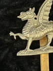 Original WW2 British Army Monmouthshire Regiment Cap Badge — photo 3