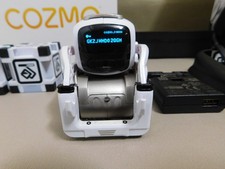 Anki COZMO Robot Base Kit Toy W/ 2 Cubes  Charger - Powers On READ Description