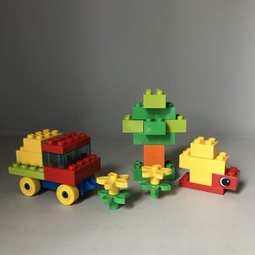 Lego Duplo 5507 Deluxe Brick Box Complete Set Creative Blocks 102 Pieces