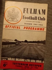 61-62 Fulham v Tottenham + match report