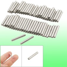 100 Pcs Stainless Steel 2.4mm x 15.8mm Dowel Pins Fasten Elements