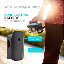 3830mAh Intelligent Flight LiPo Battery 11.4V For DJI Mavic Pro Drone US