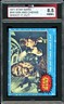 1977 Topps Star Wars USA Blue #44 Han And Chewie Shoot it ou
