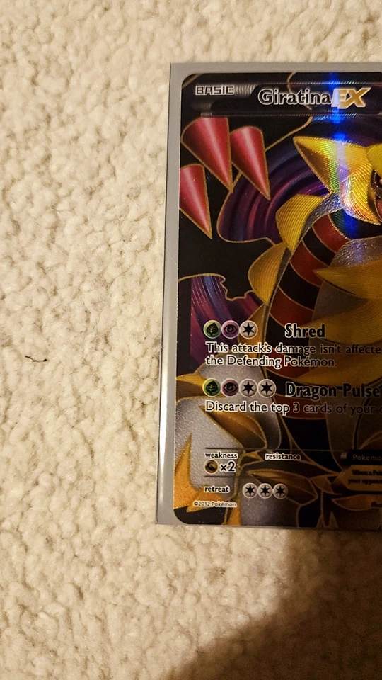Pokémon Card Giratina-EX Dragons Exalted 124/124 Holo - Image 3 of 4