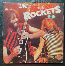Rockets Live Rockets Vinyl LP Capitol Records ST-12270 12" Black