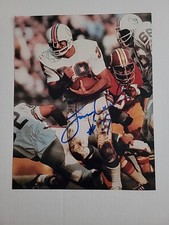 Larry Csonka 8x10 Signed Autograph Photo Miami Dolphins HOF NO 