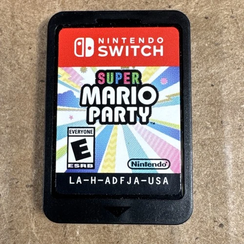 Super Mario Party Nintendo Switch Authentic Game Cartridge Tested