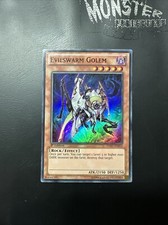 YUGIOH EVILSWARM GOLEM SUPER RARE HA07-EN053 1ST EDITION 