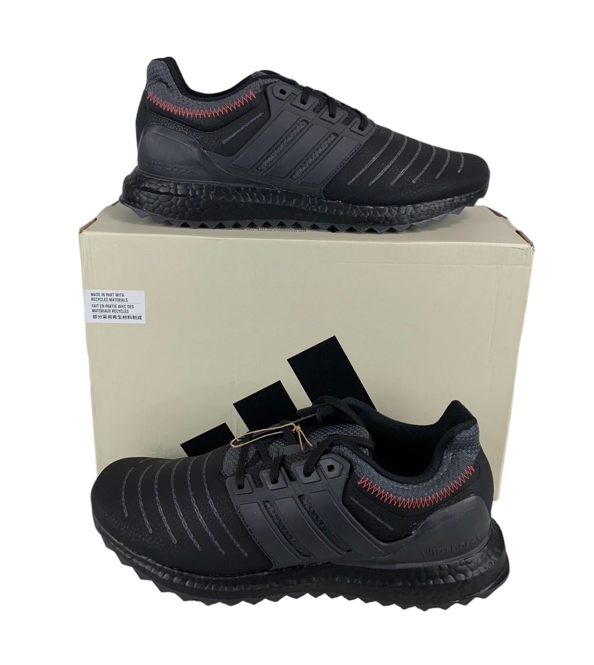 НОВЫЕ черные кроссовки Adidas Ultraboost DNA XXII Кроссовки мужские Sz 10.5 GX6849
