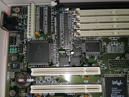 Scheda madre vintage QDI P51430VX/250DM Explorer II scheda di sistema Intel AMD PC/AT - Foto 7 di 14