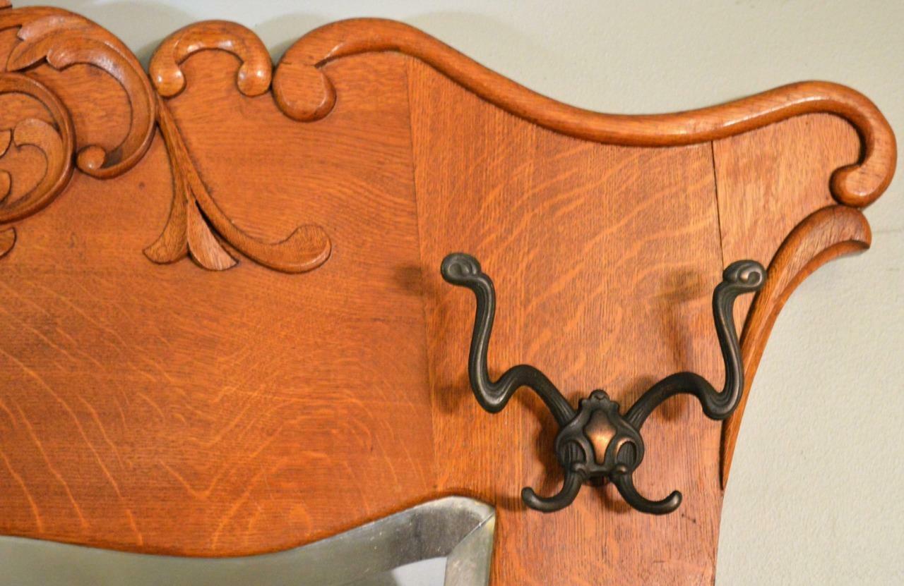 Antique Hall Tree, Victorian Hall Tree Storage Bench 21175 eBay