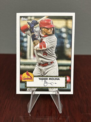2021 Topp Series 1 1952 Redux Insert Yadier Molina #T52-30 St