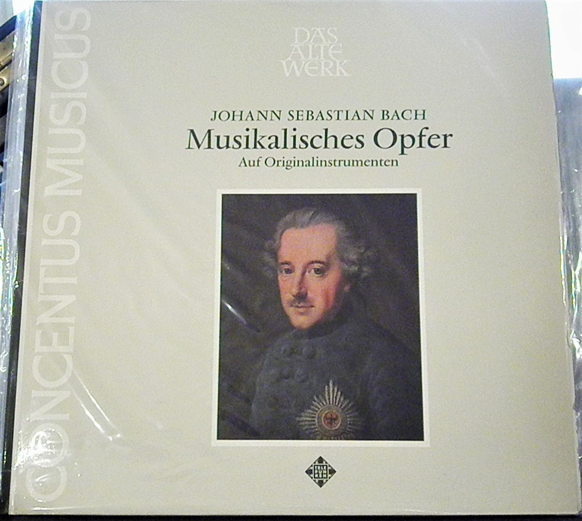 独LP Nikolaus Harnoncourt Bach: Musikalisches Opfer Auf Originalinstrumenten SAWT9565B TELEFUNKEN /00260 Bach/Harononcourt Ein Musicalisches Opfer Telefunken | eBay