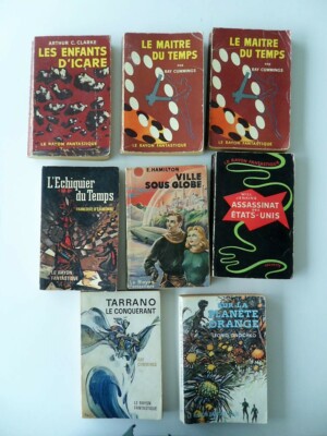 8 alte Bücher Editionen Phantastischer Ray Cummings A.C. Ray Cummings Clarke etc...