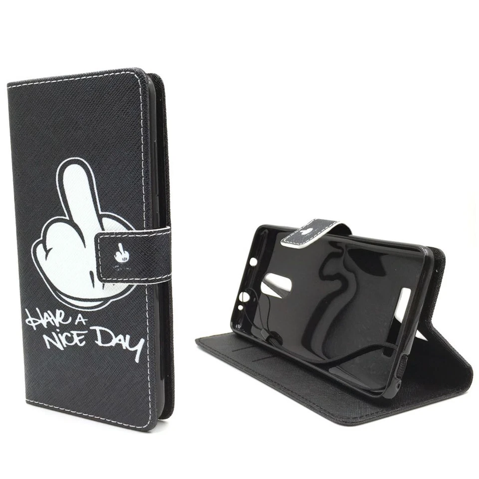 Custodia Cellulare Protettiva per Xiaomi Redmi Note 3 Cover Borsa Wallet Caso - Immagine 2 di 4