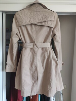 dkny khaki coat