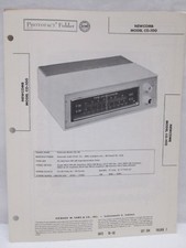 Vintage Howard W Sams Photofact Folder Radio Parts Manual Newcomb CO-100