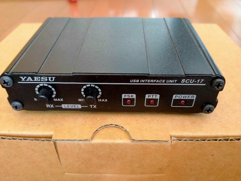 Yaesu SCU-17 Communication USB Interface Unit Cat SSTV RTTY PSK New ...