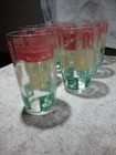 SET OF 7 WATER/JUICE TUMBLERS/GLASSES WITH VARIOUS COUNTRIES DESIGN - 8 OUNCE  — photo 2