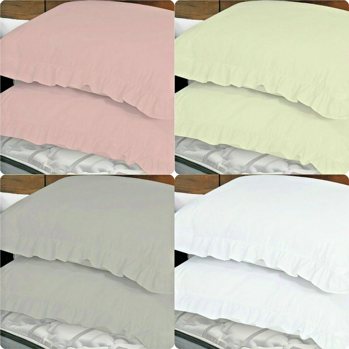 Frilled pillowcases 2025