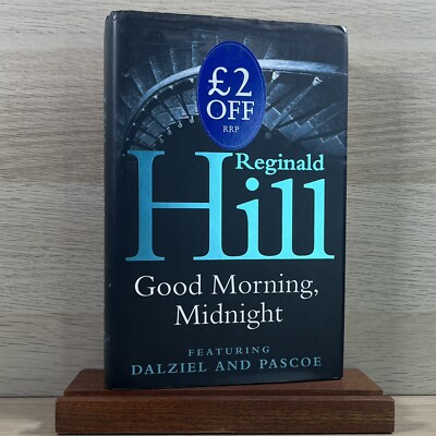Reginald Hill Good Morning Midnight 2004 Hardcover 1. Auflage signiert Exlibris