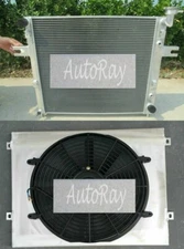 Radiator + Shroud + Fan For Jeep Grand Cherokee WJ / WG 4.7L V8 1999-2000 H550mm