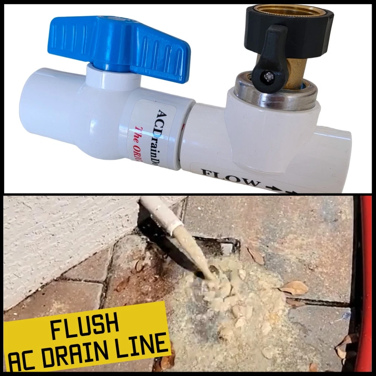 Best way to clean 2024 ac drain line