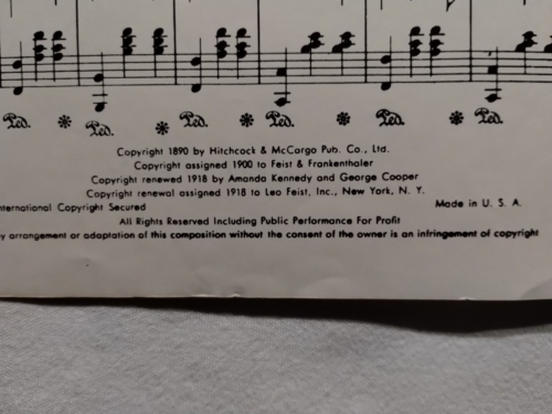 Star Of The East - For Medium Voice by George Cooper & Amanda Kennedy 1918 VTG - Picture 4 of 4