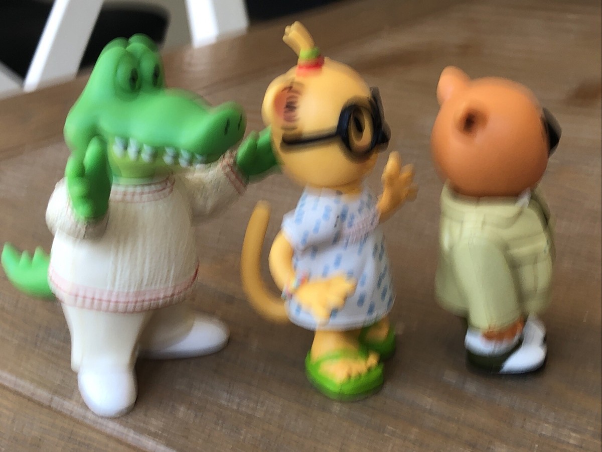 The Koala Brothers 4” Figure Bundle: Archie Crocodile, Mitzi