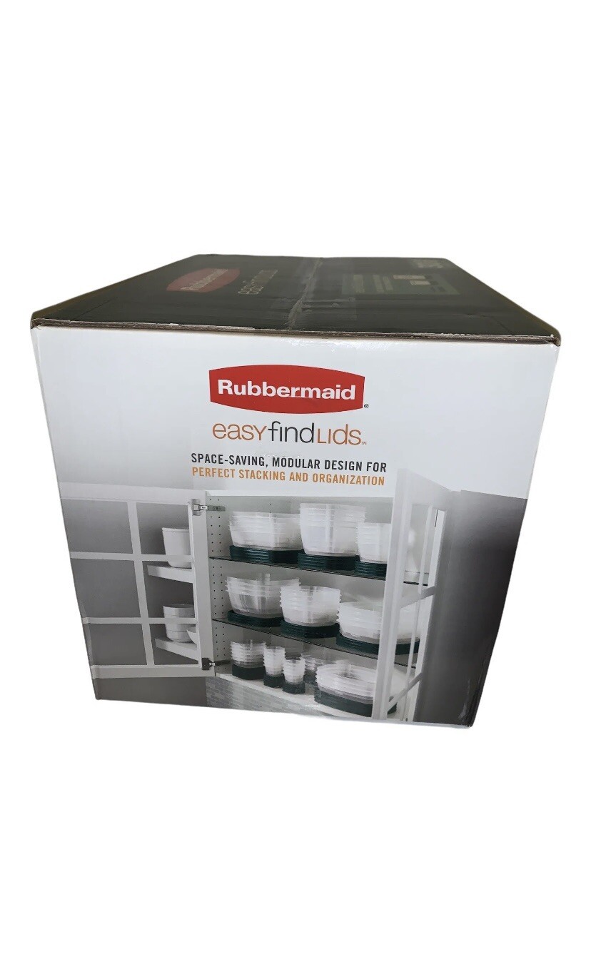 Rubbermaid Food Storage Containers Easy Find Lids 30 Piece set In