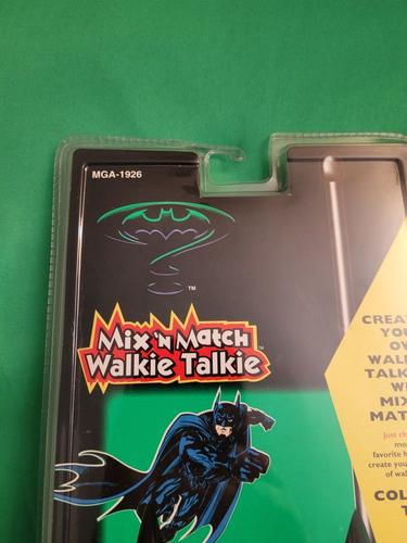Vintage Batman Forever Walkie Talkie Sonnenbrille Stempel Comics Neu aus altem Lagerbestand Geschenk Posten von 8 - Bild 4 von 18