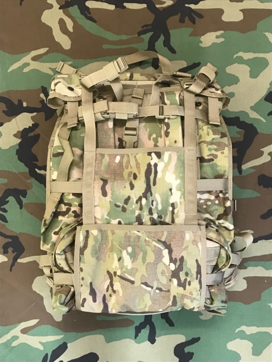 US ARMY BAG OCP FIELD PACK RADIO RUCKSACK MULTICAM NSN 8465-01-656