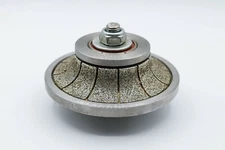 TechDiamondTools 4" Profile Wheel Radius B10 (50 Grit), $50.99