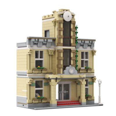 ZITIANYOUBUILD Train Station Modular Building 1385+ teile für 15 Jahre