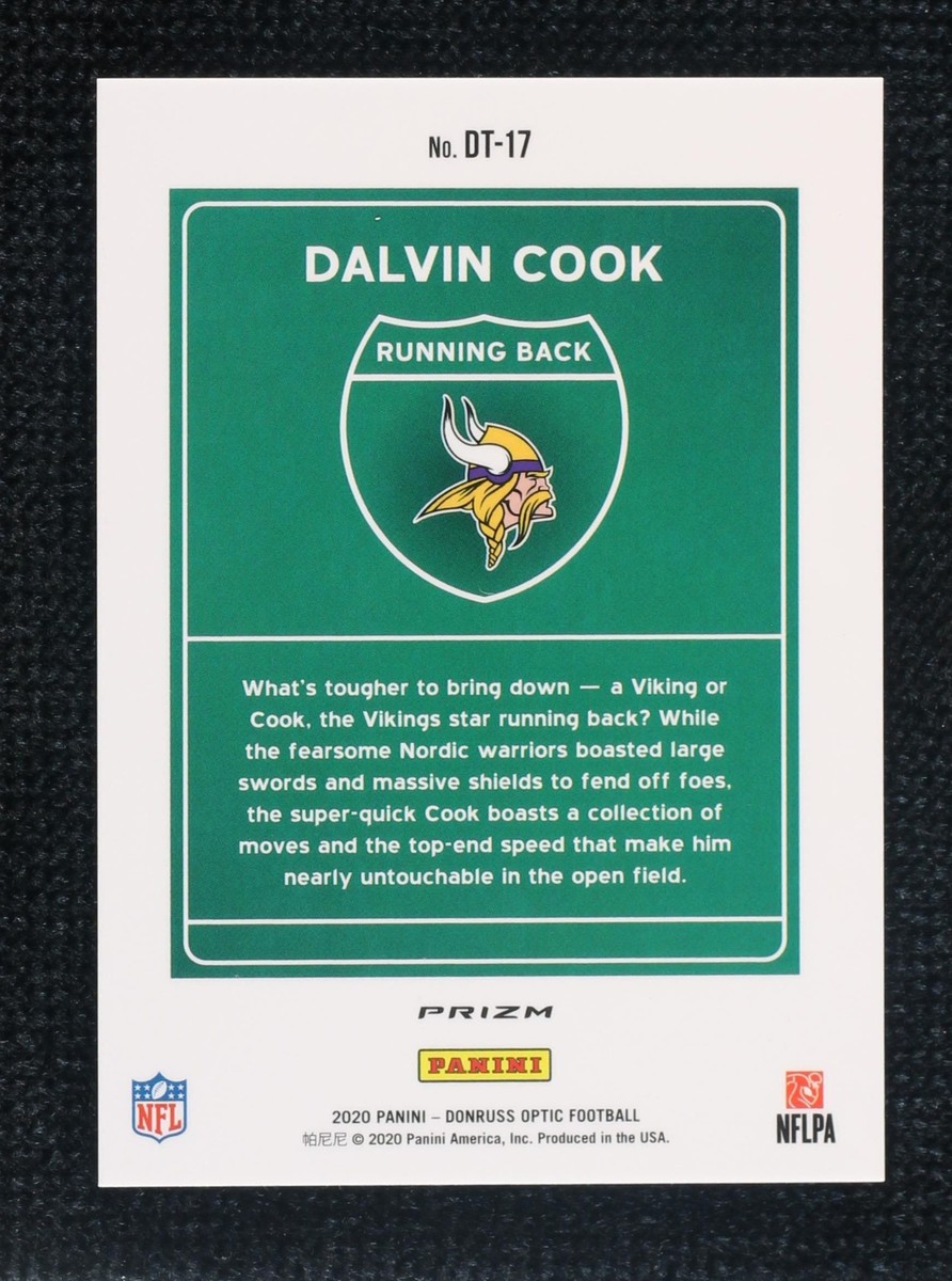 2020 Panini Donruss Optic Dalvin Cook #DT-17 for sale | eBay