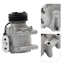 For 2002-2009 Chevy Trailblazer GMC Envoy 4.2L A/C Compressor 25825339 w/ Clutch