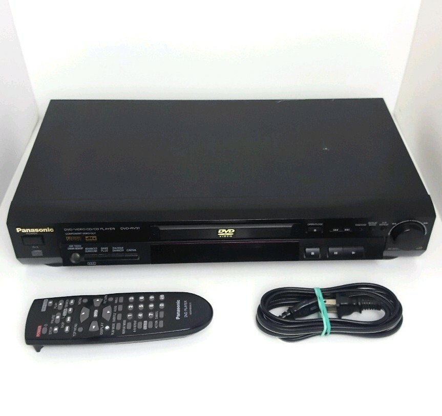 プレーヤー Panasonic DVD-RV31 概要 DVD／ビデオCD／CDプレーヤー DVD-RV31